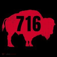 716 Area Code Buffalo New York Bflo Wny Meaningful Gift Ornament thumb 1