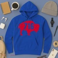 716 Area Code Buffalo New York Bflo Wny Meaningful Gift Hoodie thumb 3