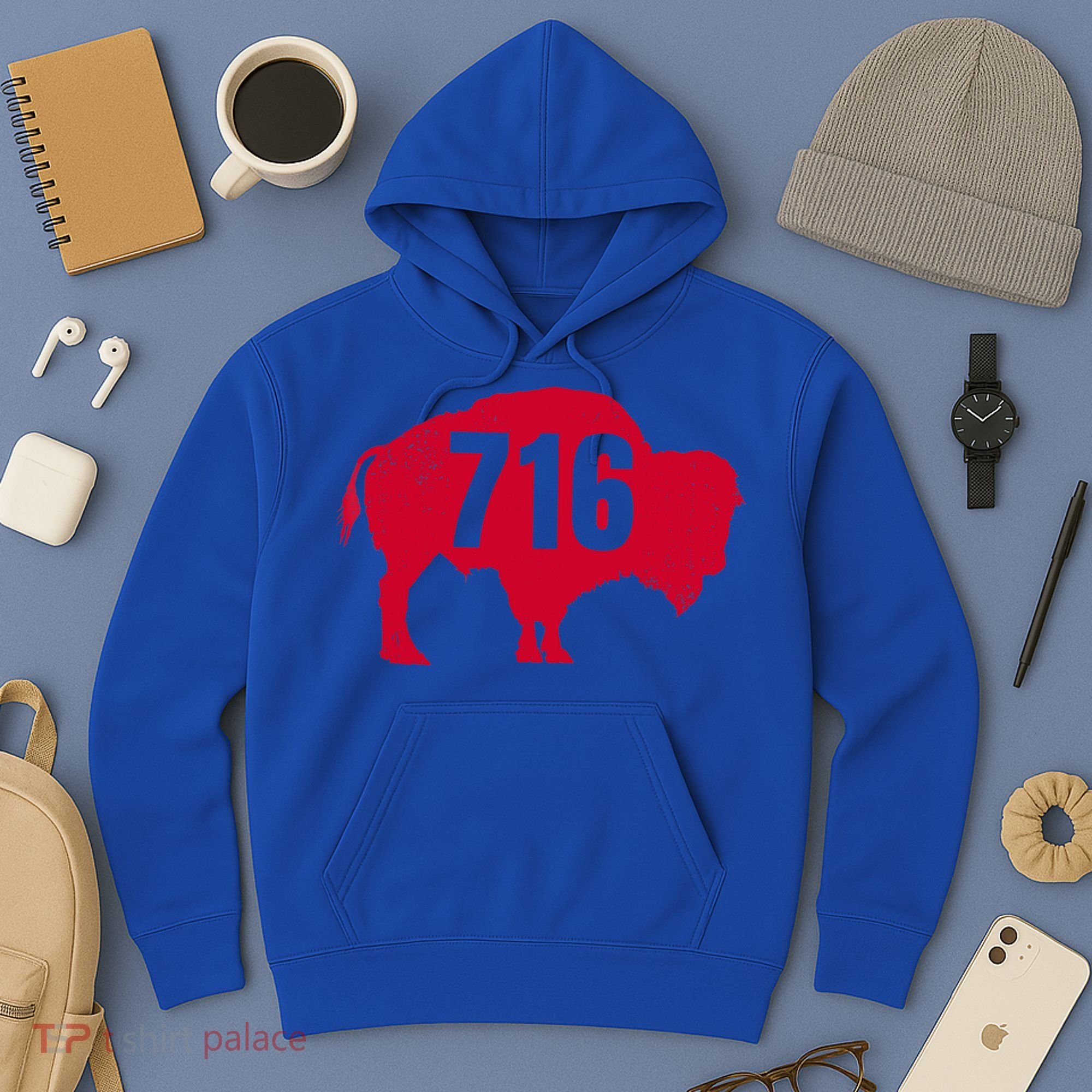 716 Area Code Buffalo New York Bflo Wny Meaningful Gift Hoodie