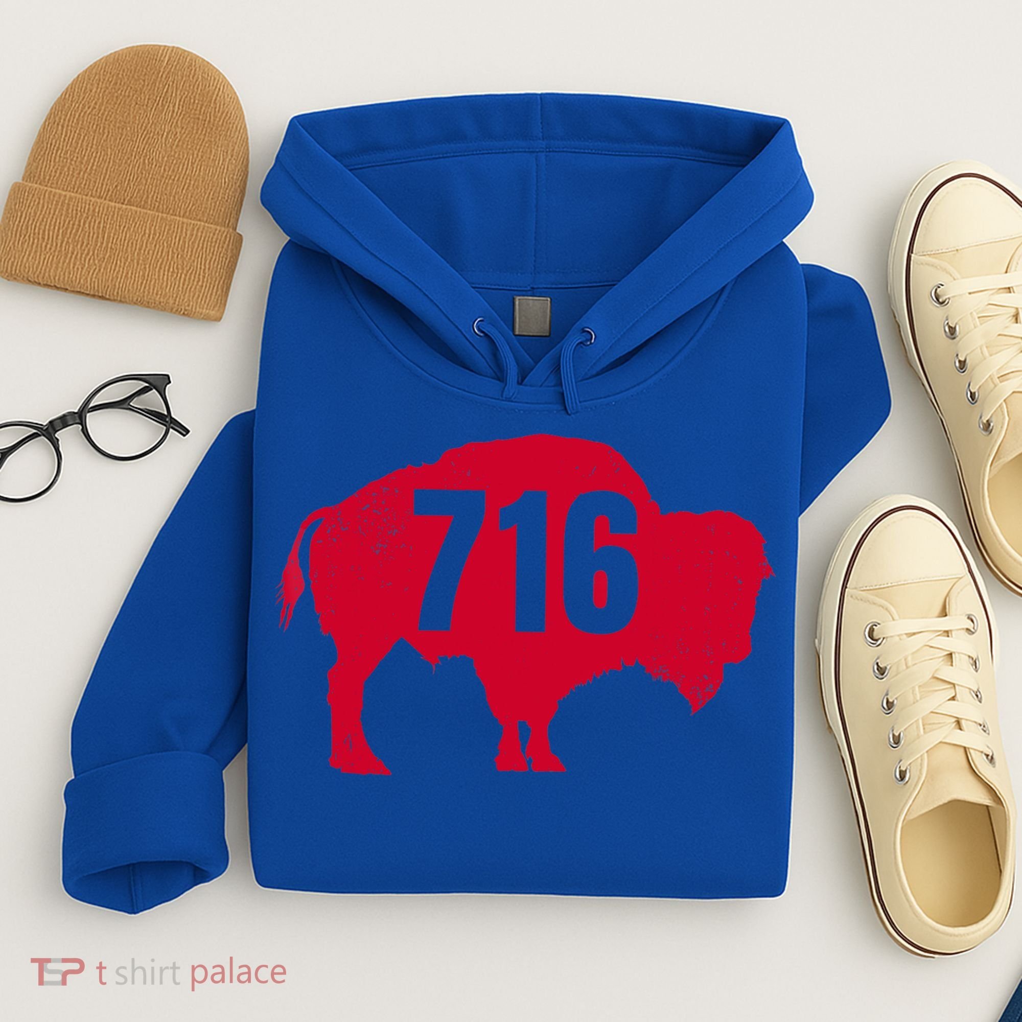716 Area Code Buffalo New York Bflo Wny Meaningful Gift Hoodie