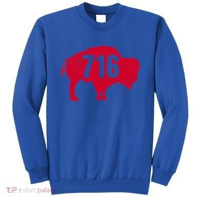 716 Area Code Buffalo New York Bflo Wny Meaningful Gift Sweatshirt