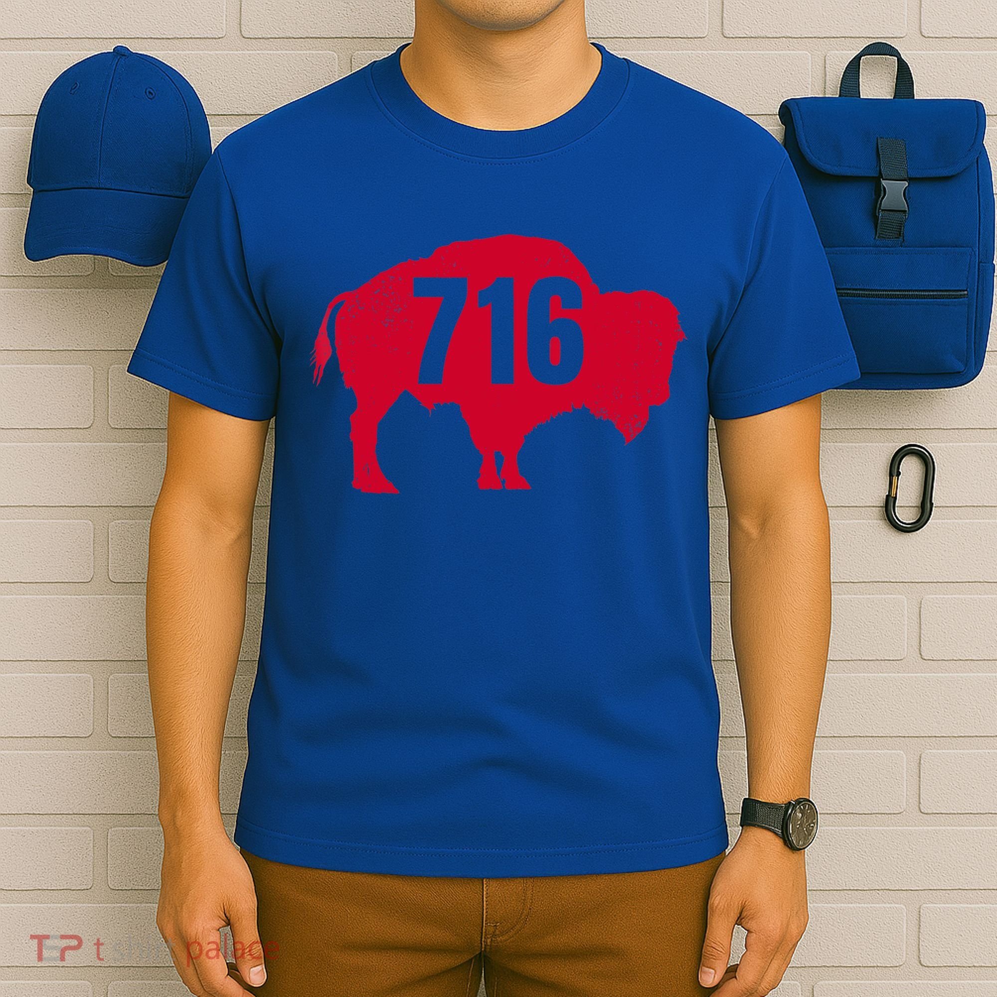 716 Area Code Buffalo New York Bflo Wny Meaningful Gift T-Shirt