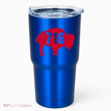 716 Area Code Buffalo New York Bflo Wny Meaningful Gift Tumbler