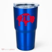 716 Area Code Buffalo New York Bflo Wny Meaningful Gift Tumbler thumb 0