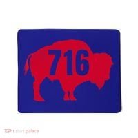 716 Area Code Buffalo New York Bflo Wny Meaningful Gift Mousepad thumb 0