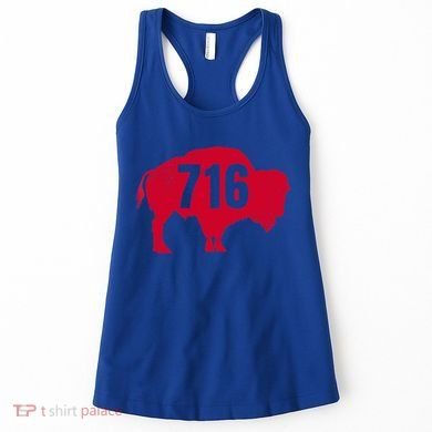 716 Area Code Buffalo New York Bflo Wny Meaningful Gift Women's Tank Top