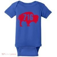 716 Area Code Buffalo New York Bflo Wny Meaningful Gift Baby Bodysuit thumb 0