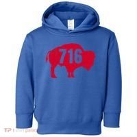 716 Area Code Buffalo New York Bflo Wny Meaningful Gift Toddler Hoodie thumb 0