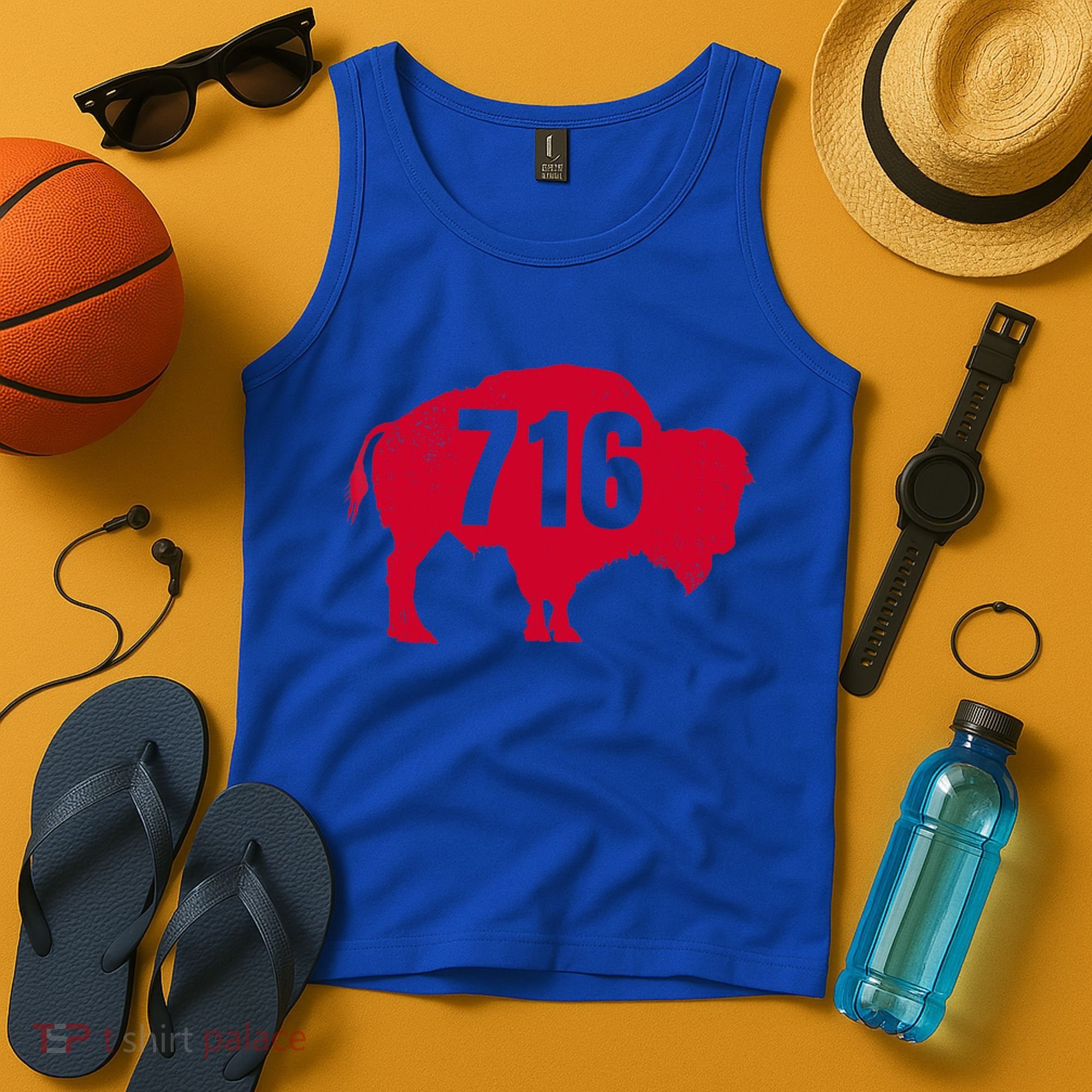 716 Area Code Buffalo New York Bflo Wny Meaningful Gift Tank Top