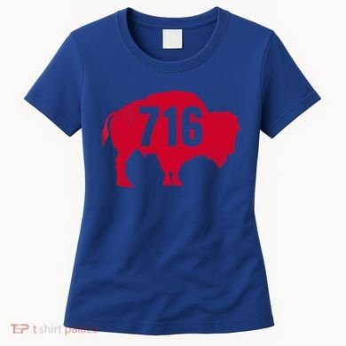 716 Area Code Buffalo New York Bflo Wny Meaningful Gift Women's T-Shirt