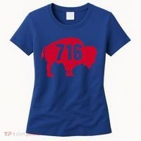 716 Area Code Buffalo New York Bflo Wny Meaningful Gift Women's T-Shirt thumb 0