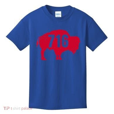 716 Area Code Buffalo New York Bflo Wny Meaningful Gift Kids T-Shirt