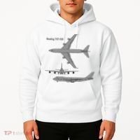 747 Airplane Hand Drawn Graphic Plane Hoodie thumb 2