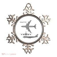 747 Airplane Hand Drawn Graphic Plane Ornament thumb 0