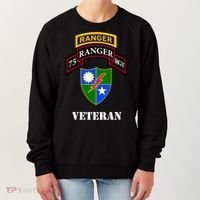 75th Army Ranger Gift Veteran White Gift Women's Sweatshirt thumb 0