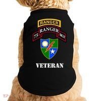 75th Army Ranger Gift Veteran White Gift Doggie Tank thumb 0