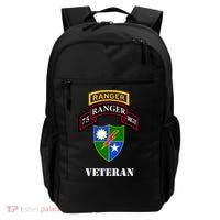 75th Army Ranger Gift Veteran White Gift Backpack thumb 0