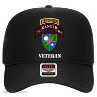 75th Army Ranger Gift Veteran White Gift Hat thumb 0