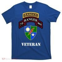 75th Army Ranger Gift Veteran White Gift T-Shirt thumb 0