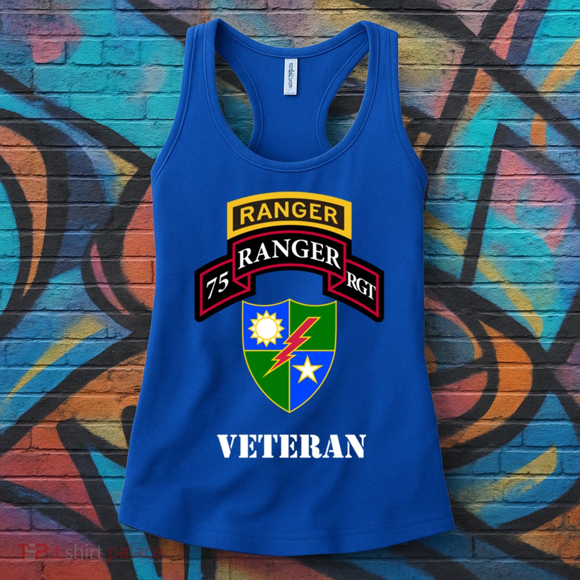 75th Army Ranger Gift Veteran White Gift Women's Tank Top