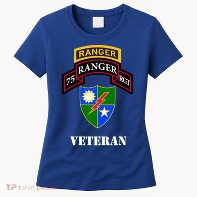75th Army Ranger Gift Veteran White Gift Women's T-Shirt