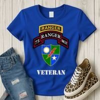 75th Army Ranger Gift Veteran White Gift Women's T-Shirt thumb 3