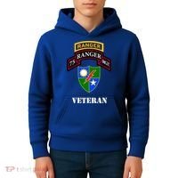 75th Army Ranger Gift Veteran White Gift Kids Hoodie thumb 4