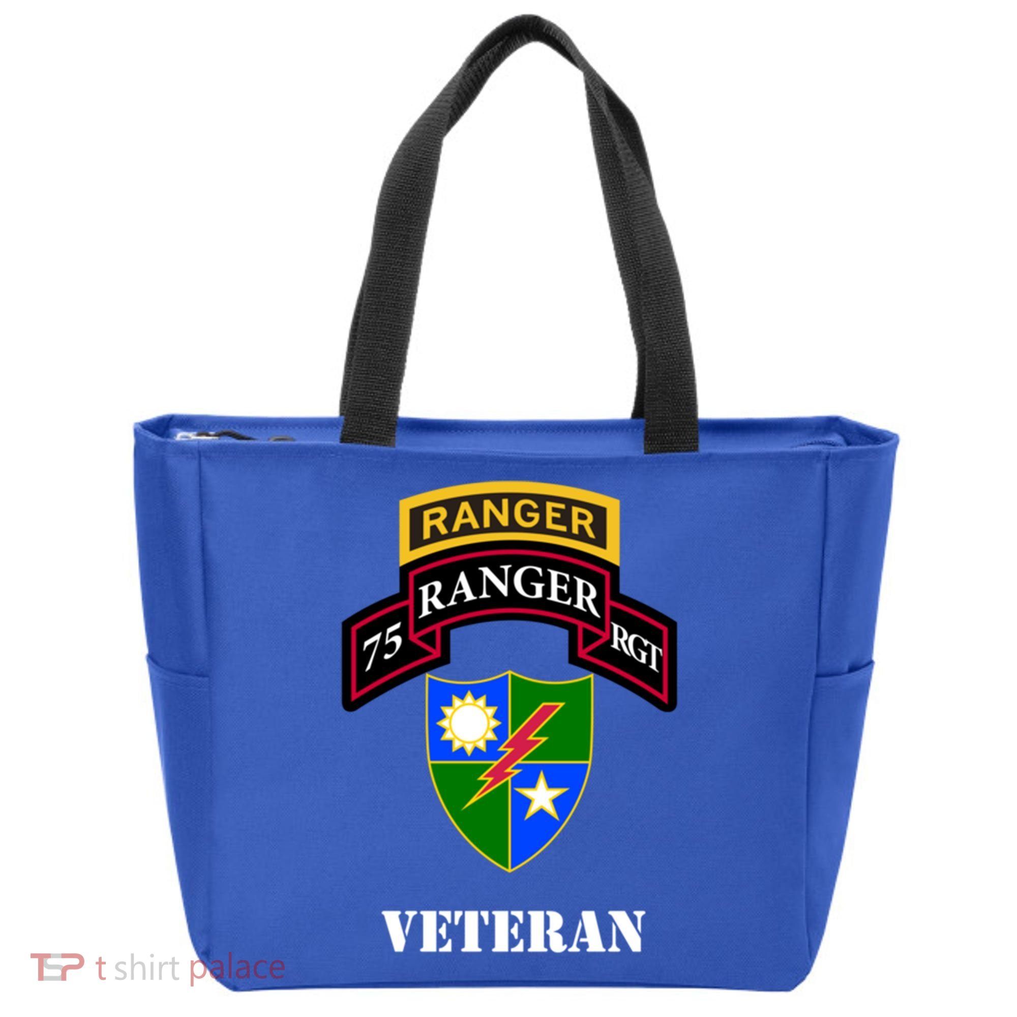 75th Army Ranger Gift Veteran White Gift Tote Bag