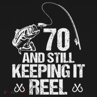 70 And Still Keeping It Reel Fishing 70th Birthday Gifts Women's T-Shirt thumb 6