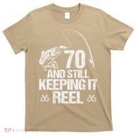 70 And Still Keeping It Reel Fishing 70th Birthday Gifts T-Shirt thumb 0