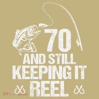70 And Still Keeping It Reel Fishing 70th Birthday Gifts Mousepad thumb 1