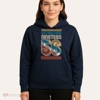 70th Birthday 1956 Established Nineteen 56 Hoodie thumb 5