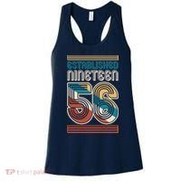 70th Birthday 1956 Established Nineteen 56 Women's Tank Top thumb 0