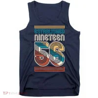 70th Birthday 1956 Established Nineteen 56 Tank Top thumb 0