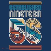 70th Birthday 1956 Established Nineteen 56 Tank Top thumb 6