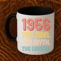 70th Birthday 1956 The Man Myth The Legend Coffee Mug thumb 2