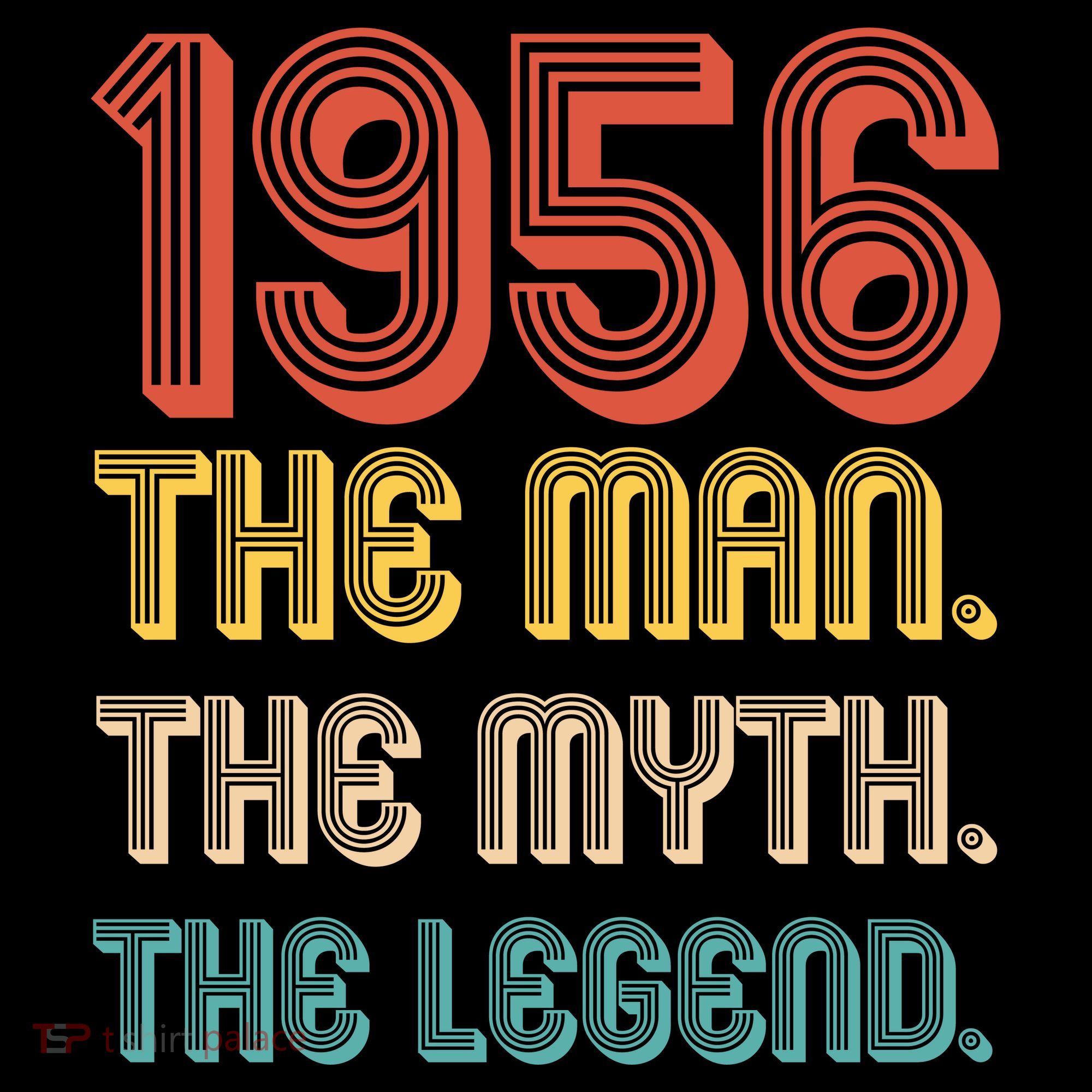 70th Birthday 1956 The Man Myth The Legend Coffee Mug