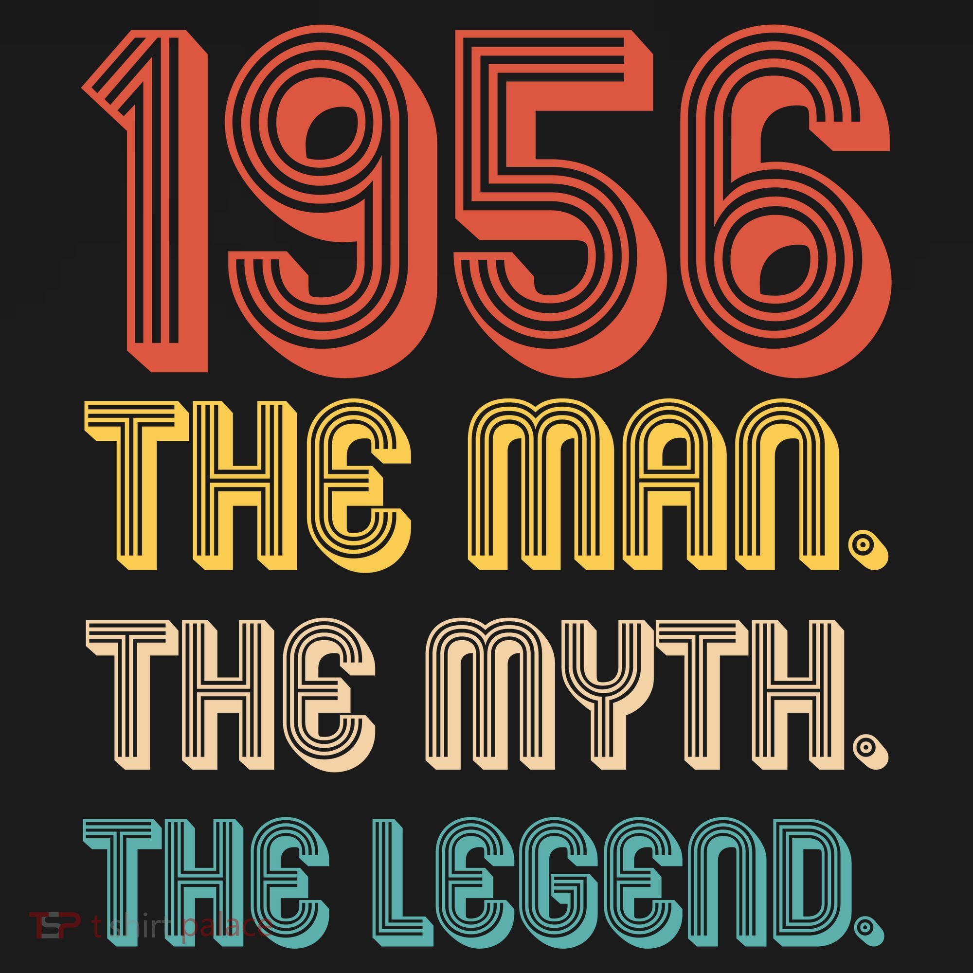 70th Birthday 1956 The Man Myth The Legend Women's Hoodie