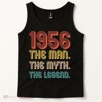 70th Birthday 1956 The Man Myth The Legend Tank Top thumb 2