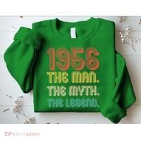 70th Birthday 1956 The Man Myth The Legend Sweatshirt thumb 2