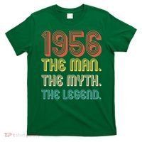 70th Birthday 1956 The Man Myth The Legend T-Shirt thumb 0