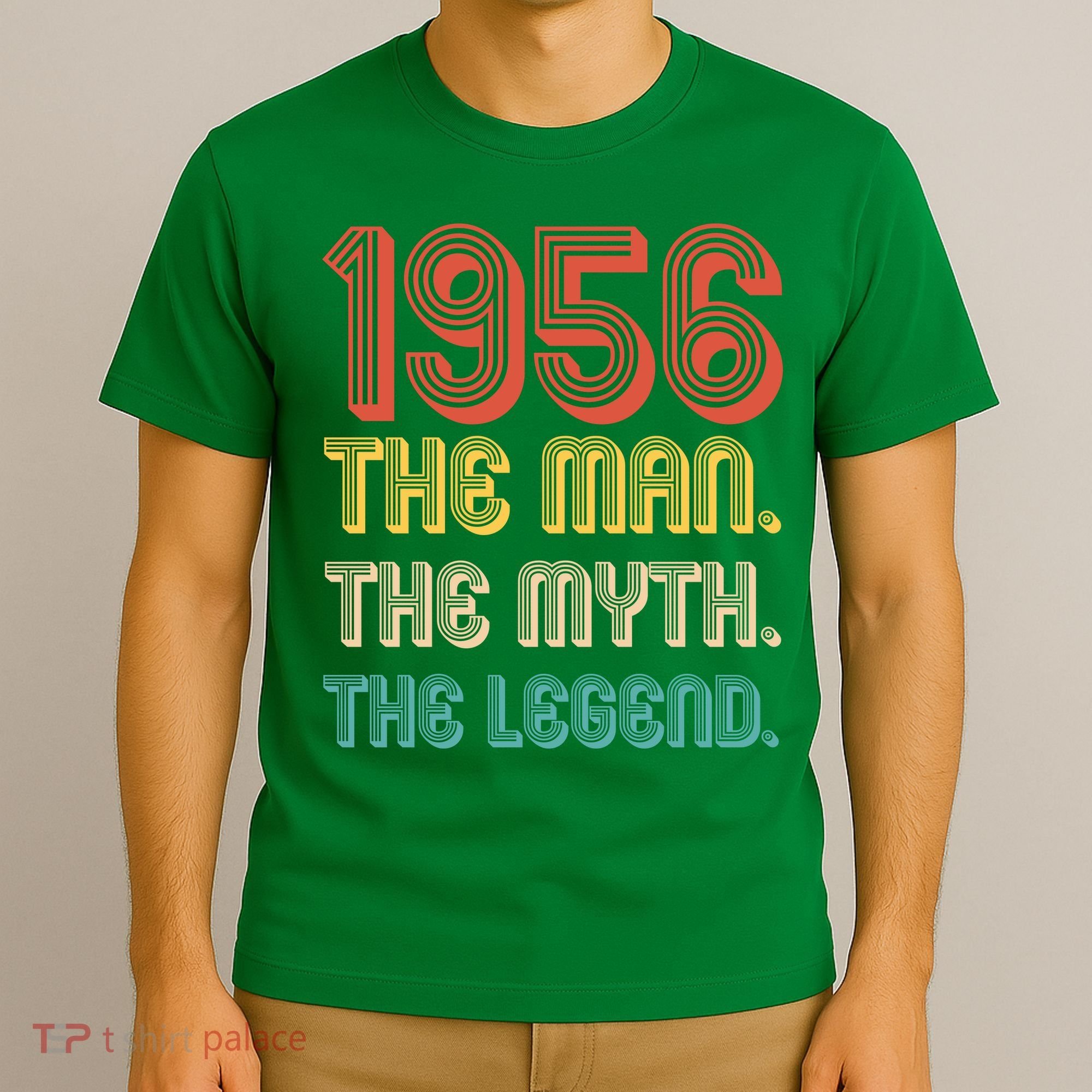 70th Birthday 1956 The Man Myth The Legend T-Shirt