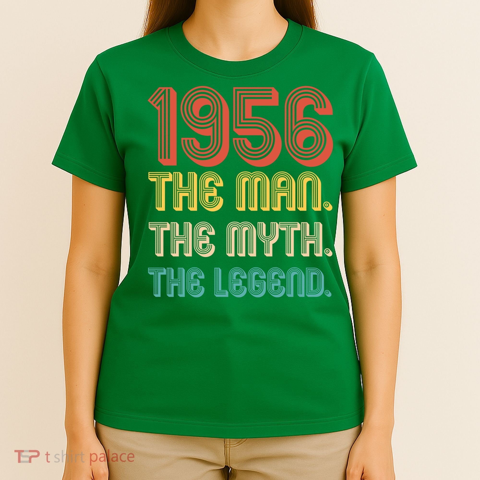 70th Birthday 1956 The Man Myth The Legend T-Shirt