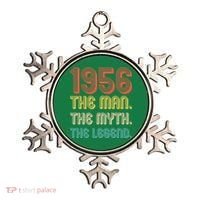 70th Birthday 1956 The Man Myth The Legend Ornament thumb 0