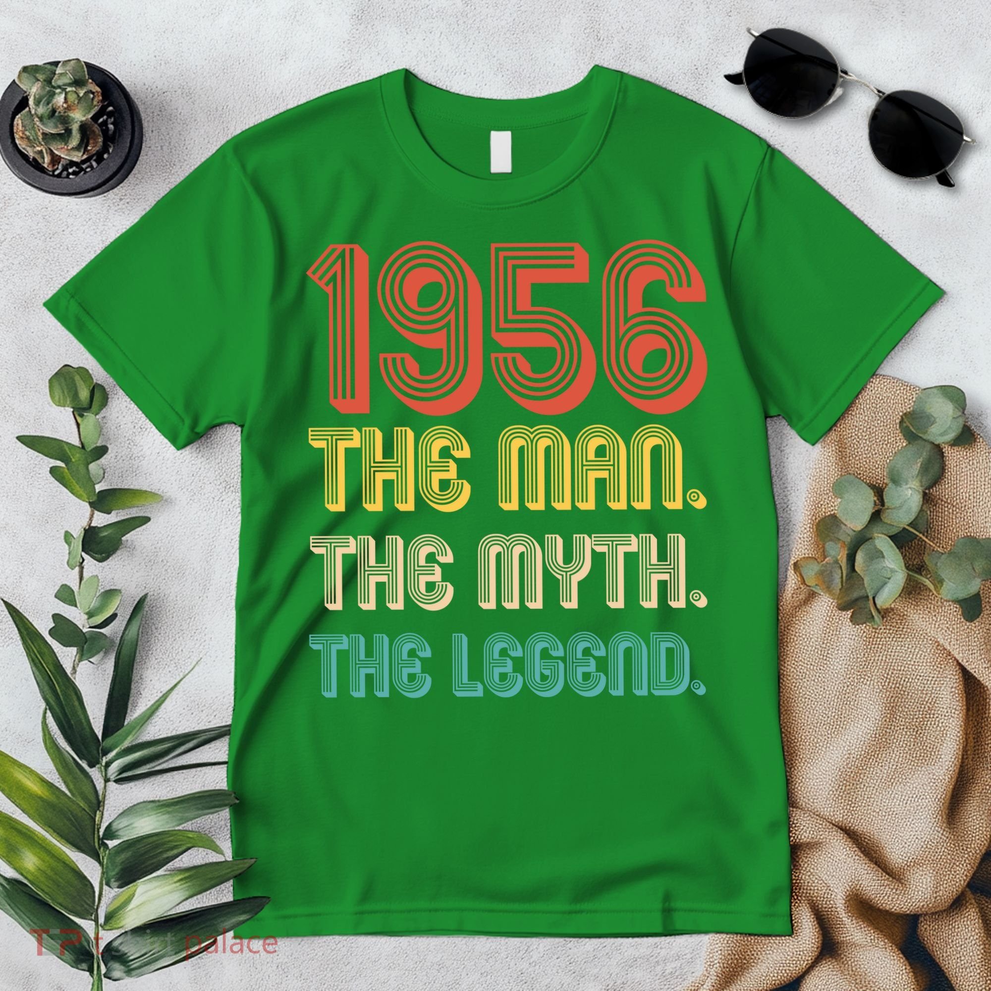 70th Birthday 1956 The Man Myth The Legend Premium T-Shirt