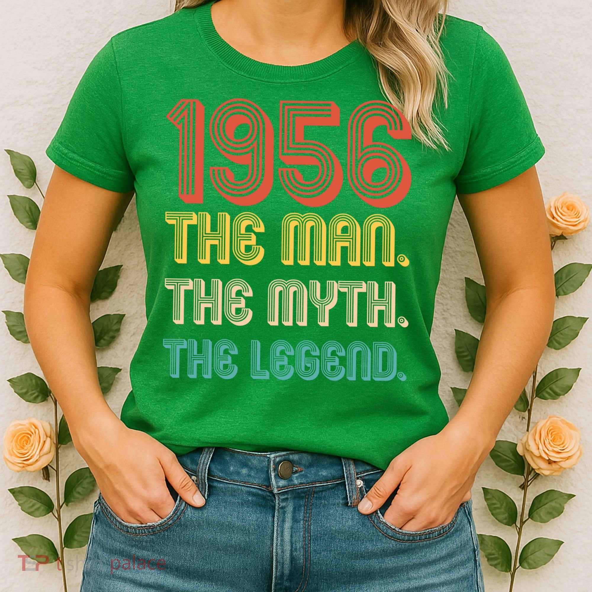 70th Birthday 1956 The Man Myth The Legend Women's T-Shirt