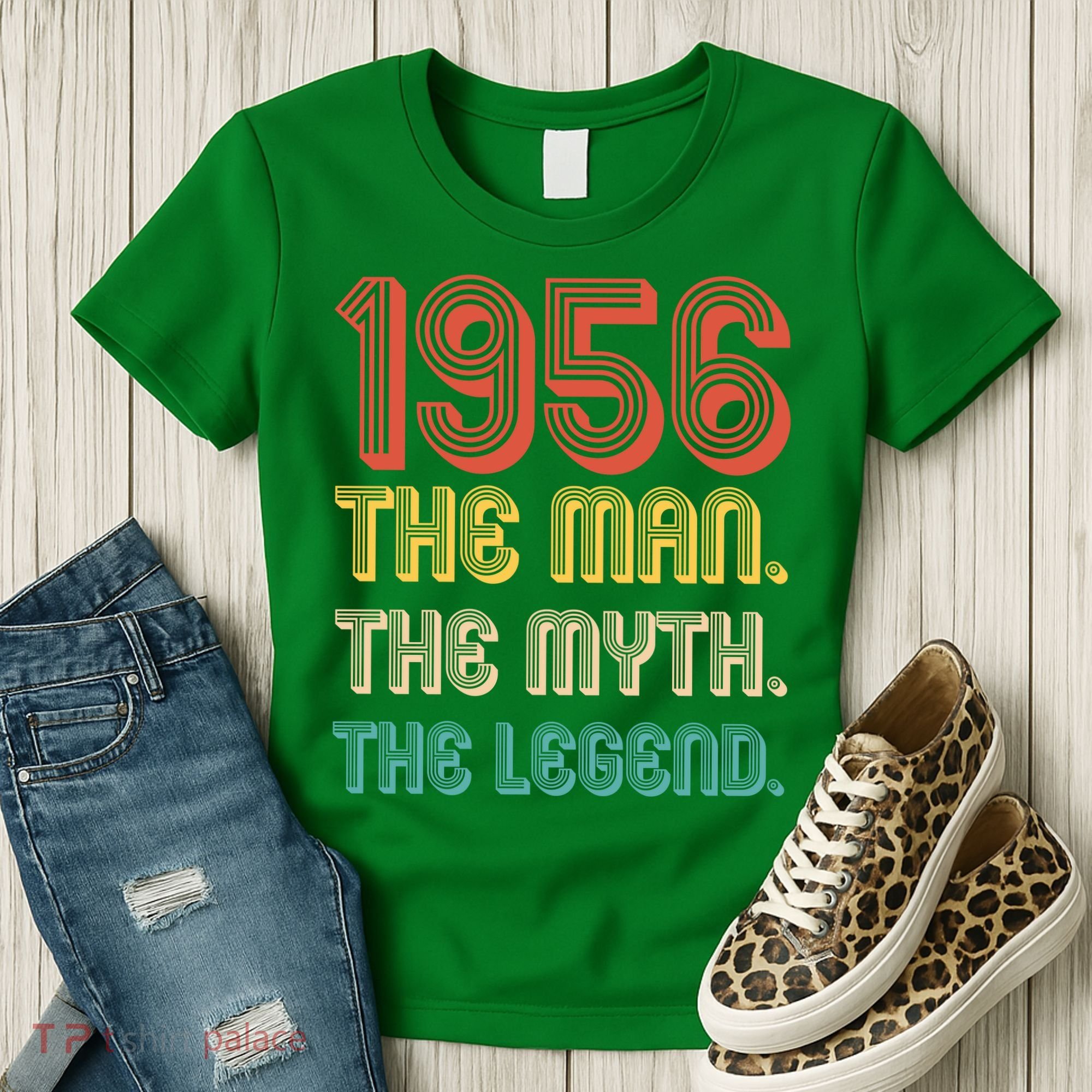 70th Birthday 1956 The Man Myth The Legend Women's T-Shirt