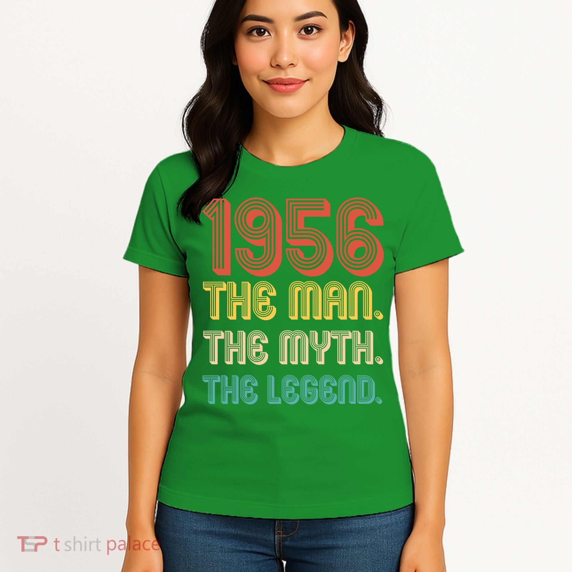 70th Birthday 1956 The Man Myth The Legend Women's T-Shirt