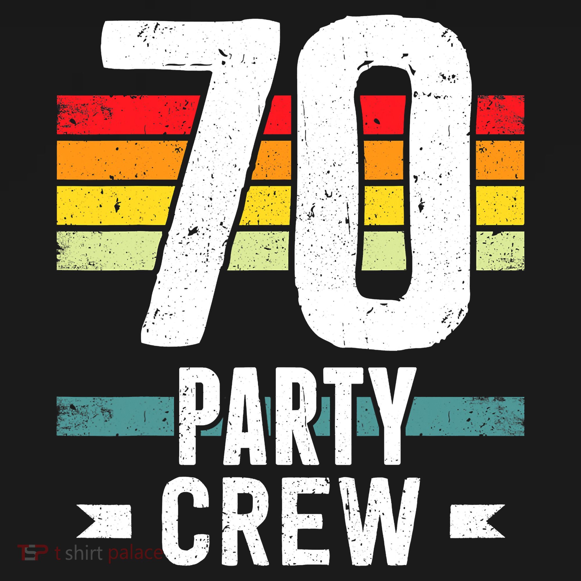 70 Birthday 70 Party Crew Squad 70th Bday Group Birthday Backpack