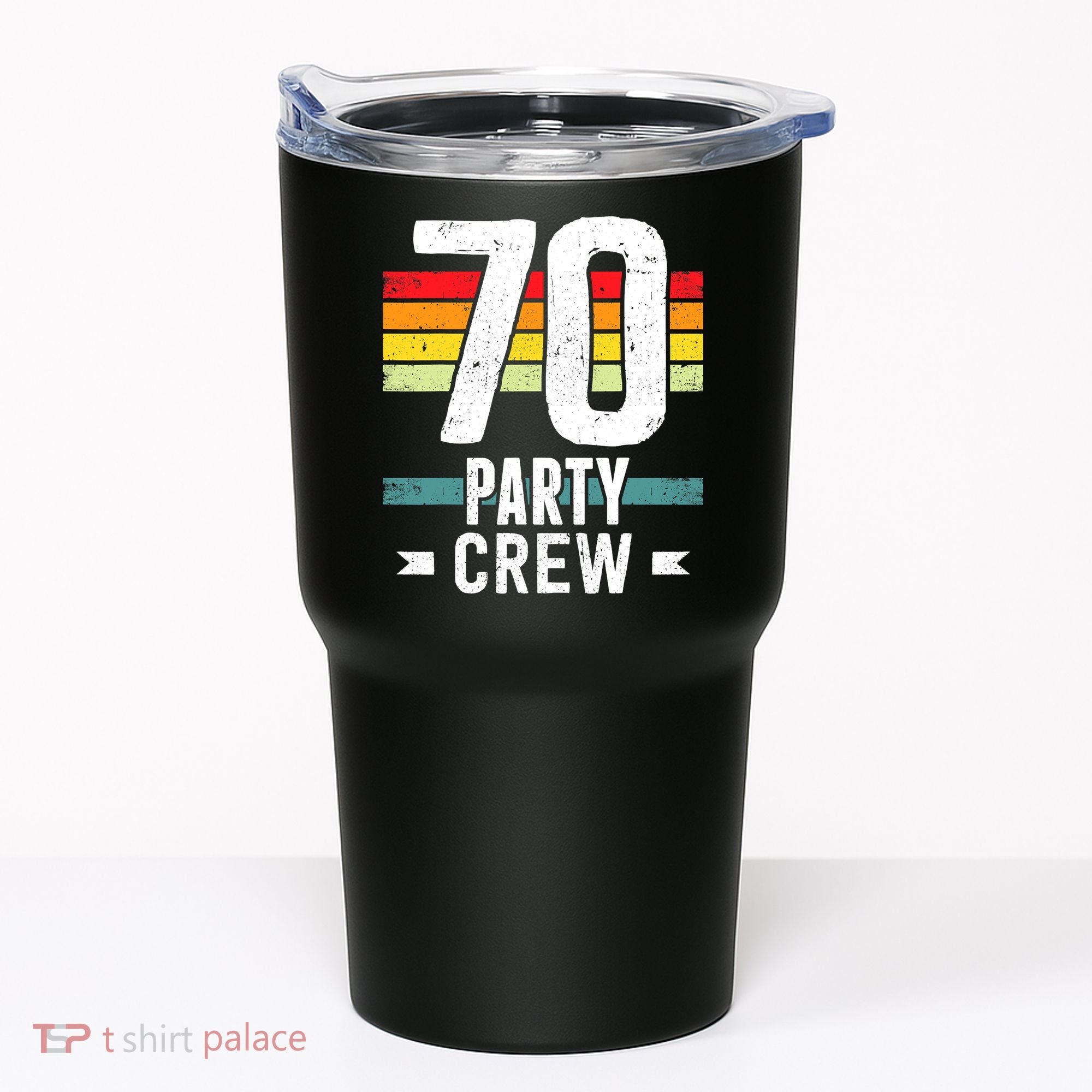 70 Birthday 70 Party Crew Squad 70th Bday Group Birthday Tumbler